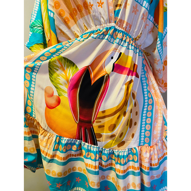 Vestido Tucán Mangas - Imagen 4